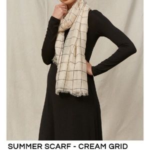 NWT Rachel Pally summer grid scarf
